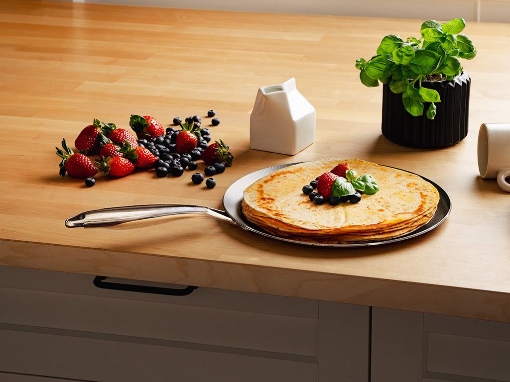 Slik lager du pannekaker med kjøkkenutstyr fra ONYX Cookware