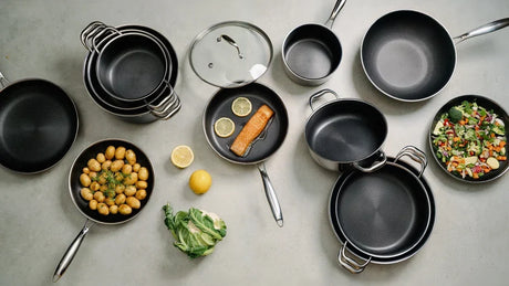 Hva er en hybridstekepanne? Alt du trenger å vite om ONYX Cookwares mest allsidige stekepanne