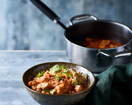 Oppskrift på Rogan Josh med kylling