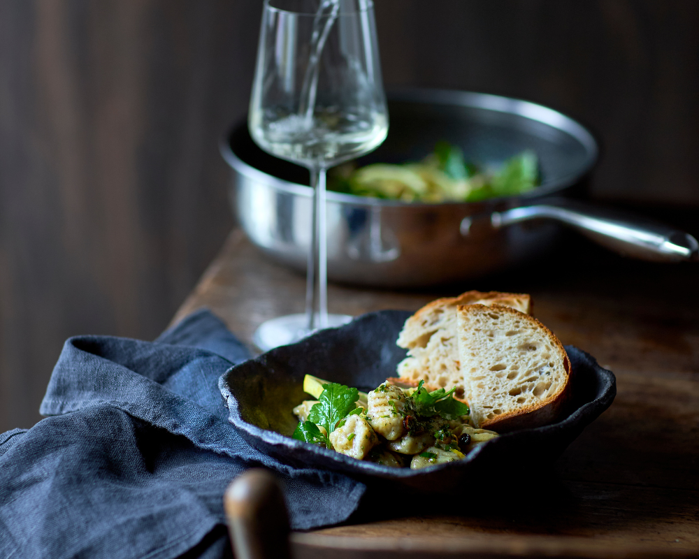 Potetgnocchi med sitronsmør | Enkel hjemmelaget gnocchi
