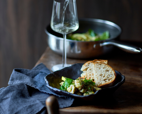 Potetgnocchi med sitronsmør | Enkel hjemmelaget gnocchi