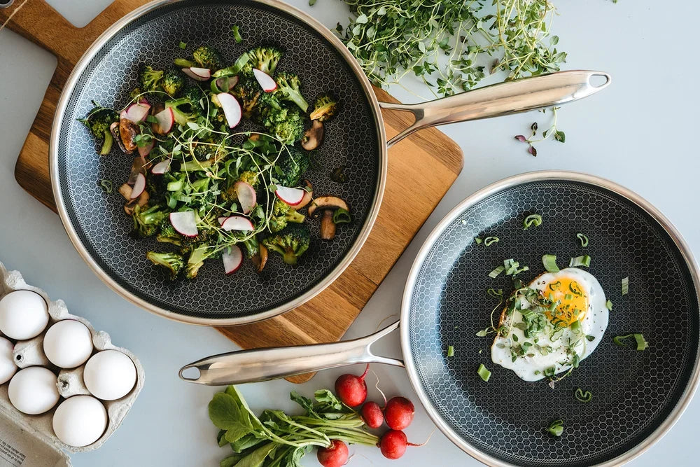 Slik tar du best vare på din ONYX Cookware non-stick-hybridstekepanne
