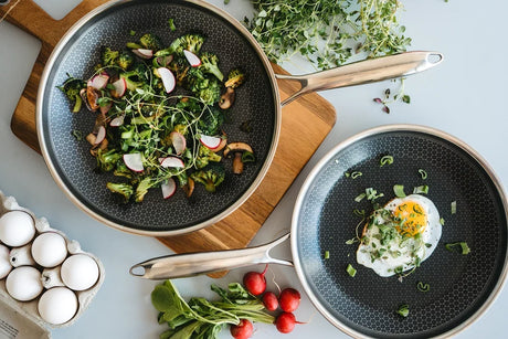 Slik tar du best vare på din ONYX Cookware non-stick-hybridstekepanne
