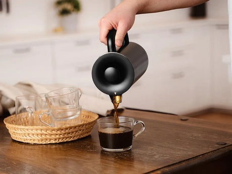 Slik skaper du det perfekte kaffemomentet med ONYX Cookware Stempelkande