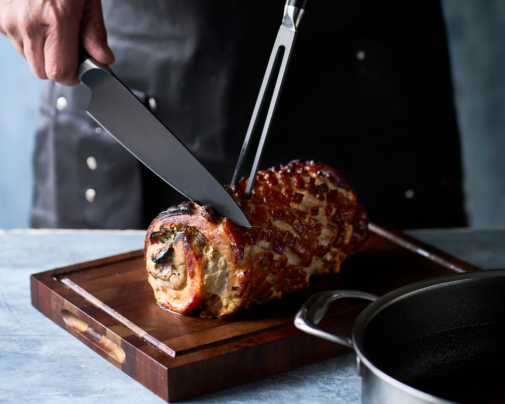 Oppskrift på porchetta med urter og sitron