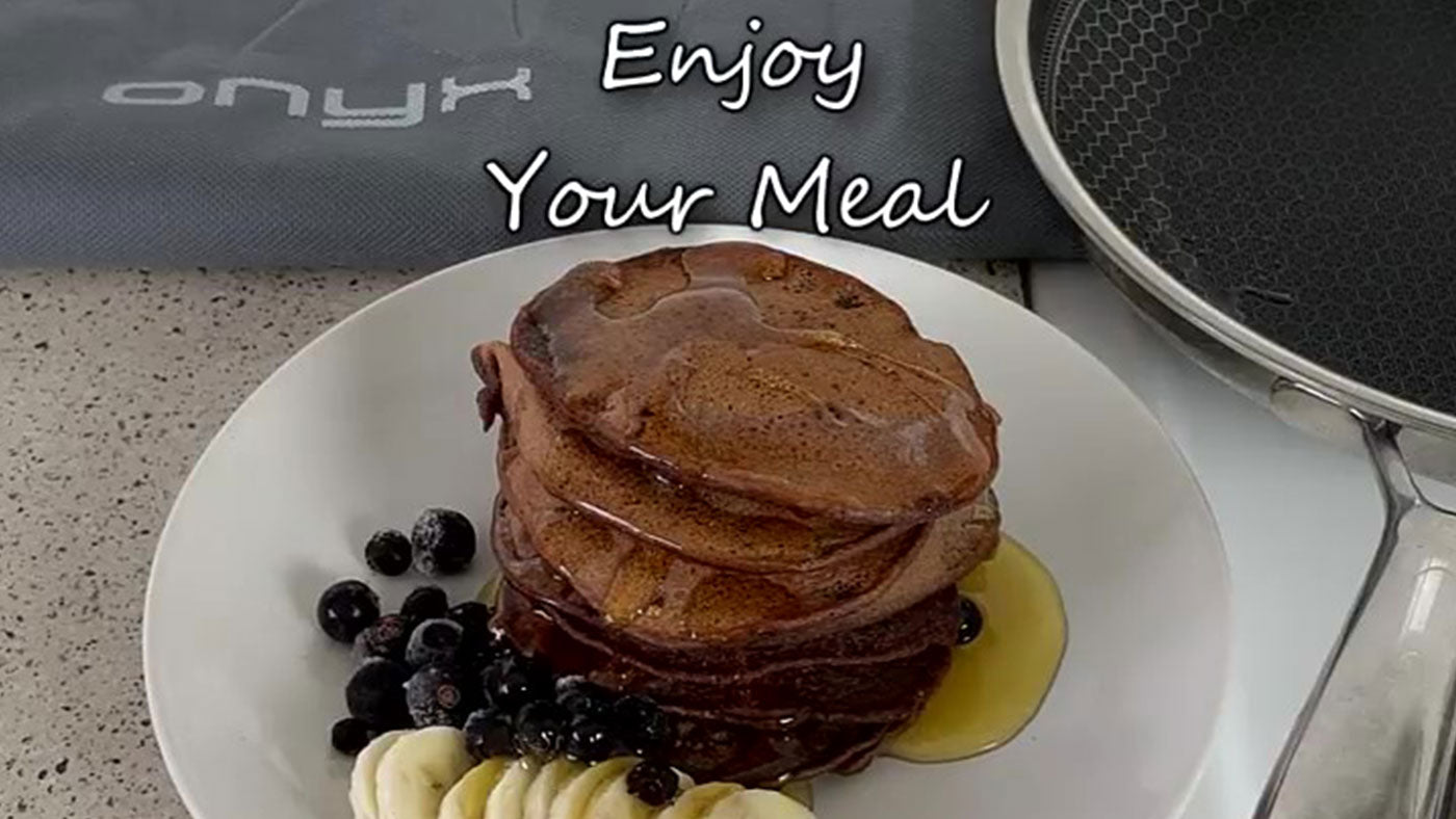 Inspirasjon - Veganske sjokoladebanan-pannekaker