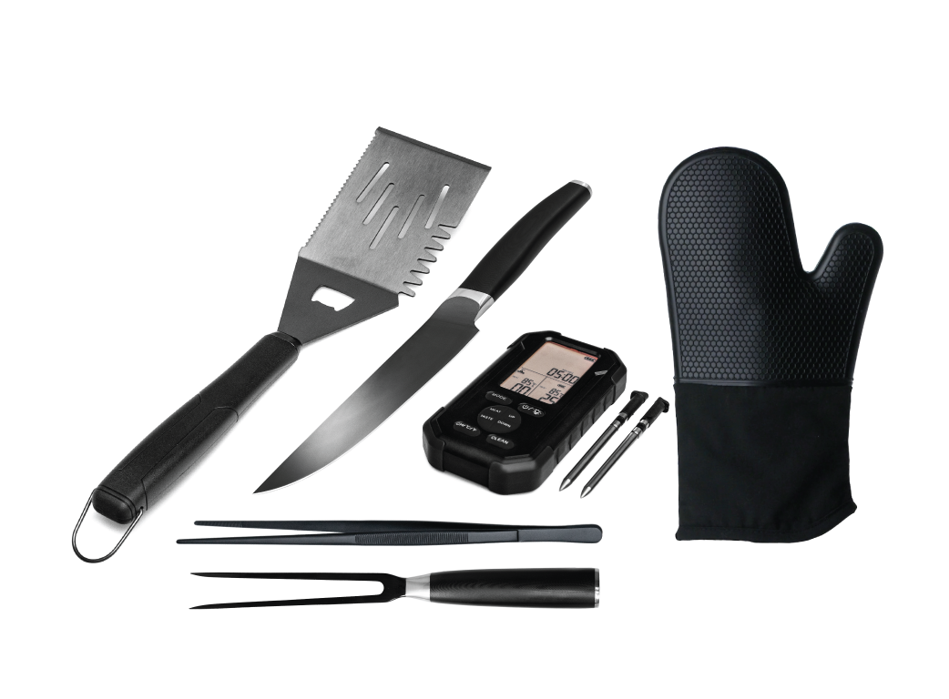 COMPLETE BBQ KIT - KJØTTERMOMETER - 1