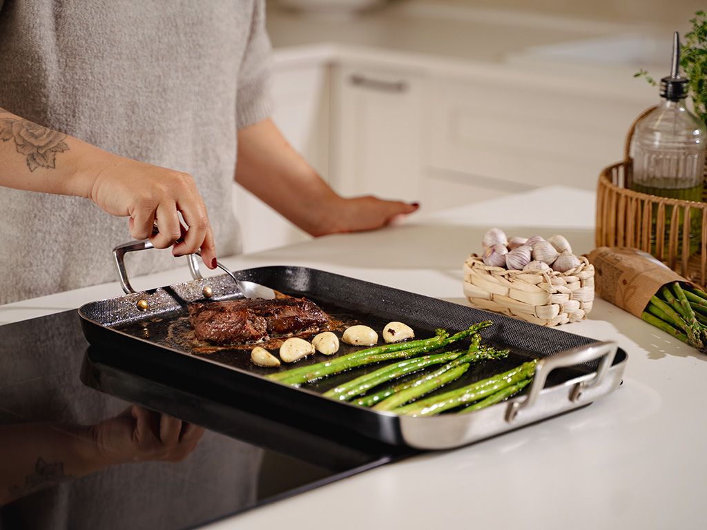 HYBRID NON-STICK STEKEPLATE - 2