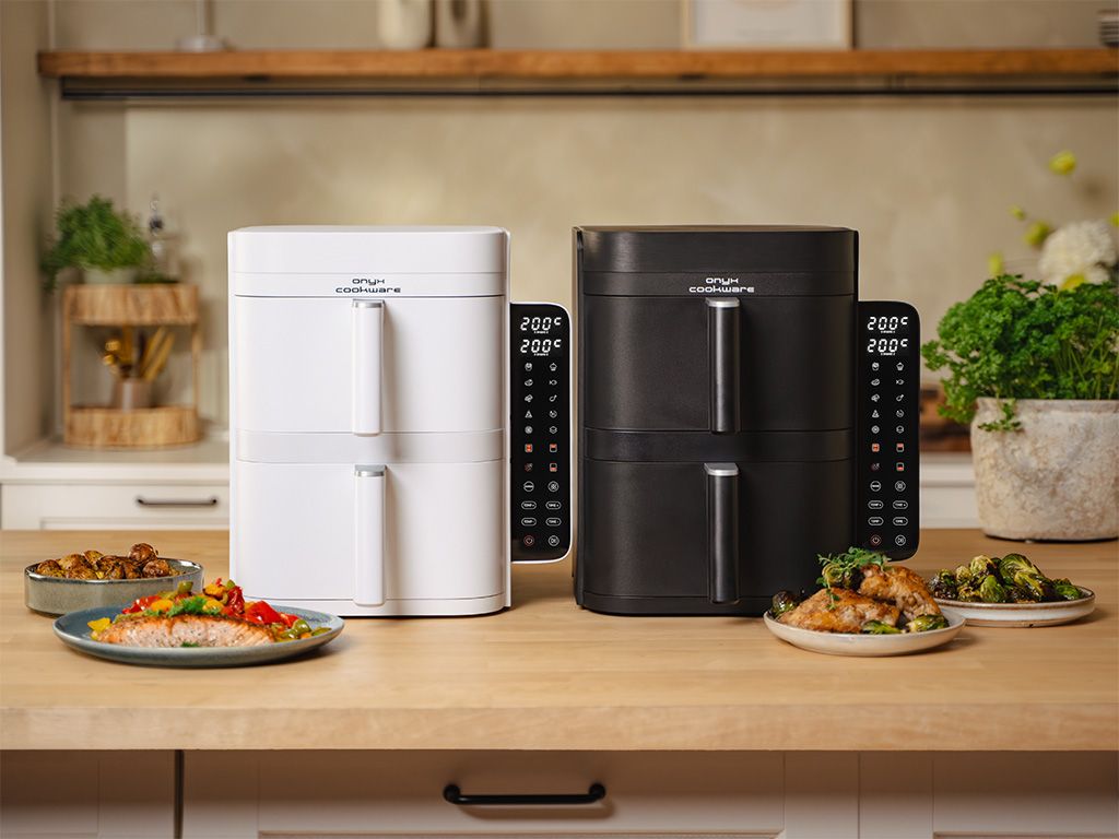 AIRFRYER - DUAL STACK 12L - HVIT - 3