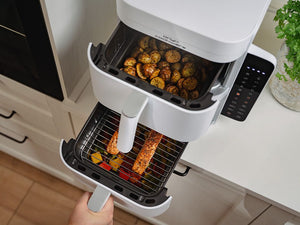 AIRFRYER - DUAL STACK 12L - HVIT - 4