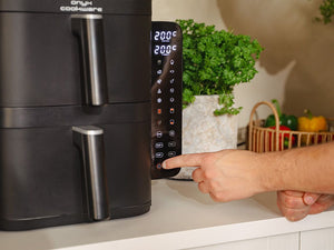 AIRFRYER - DUAL STACK 12L - SVART - 6