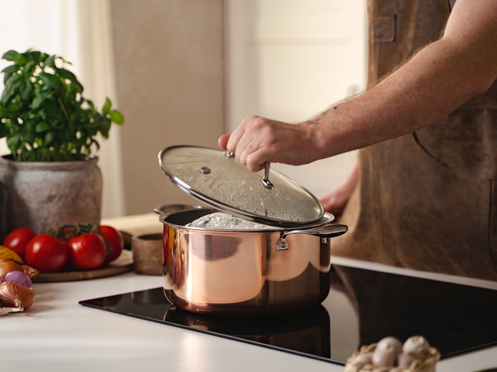 KOBBER HYBRID NON-STICK GRYTE 24 CM - 5