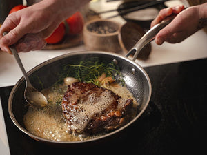 KOBBER HYBRID NON-STICK STEKEPANNESSETT - 3 DELER - 5