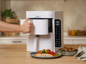 AIRFRYER - DUAL STACK 12L - HVIT - 7