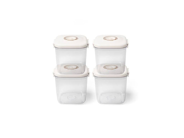 Vakuumlagringsbeholder 1300 ml Sett - 4 stk