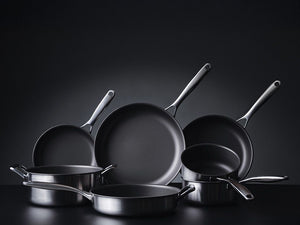 ZERO – NATURLIG NON-STICK KJØKKENSETT - 12-DELER - 7