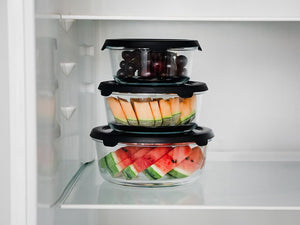 RUNDT VAKUUM GLASSBEHOLDER - UNIVERSAL SETT - 2