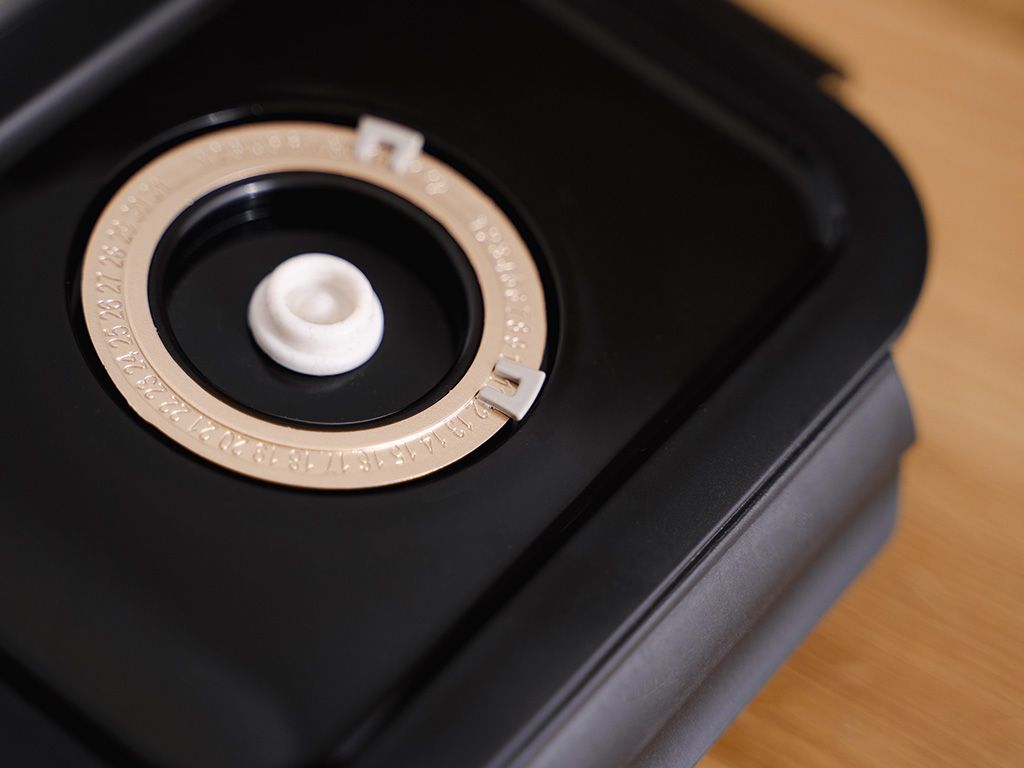 FIRKANTET VAKUUM GLASSBEHOLDER – 800ML – SETT – 4 STK - 6