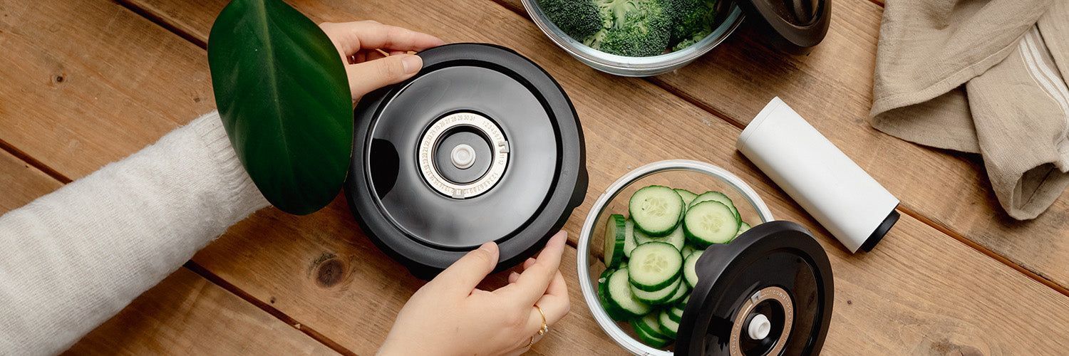 ROUND VACUUM GLASS CONTAINER – 635ML - 13