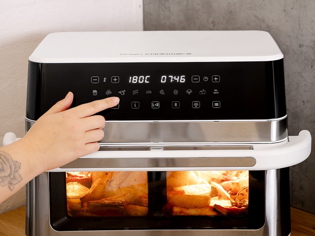 AIRFRYER - DUAL - KOMPLETT SETT - 12