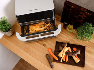 AIRFRYER - DUAL - KOMPLETT SETT - 10
