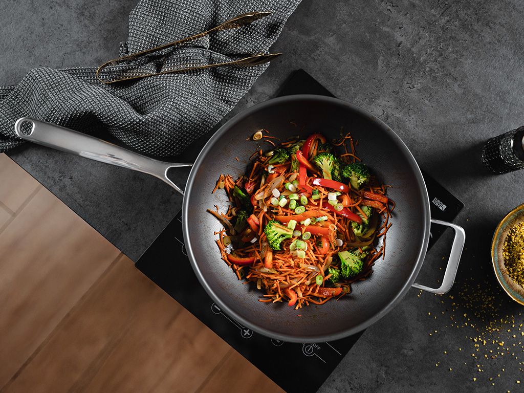 ZERO – NATURLIG NON-STICK WOKPANNE 30 CM - 2