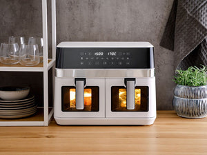 AIRFRYER - DUAL - KOMPLETT SETT - 4