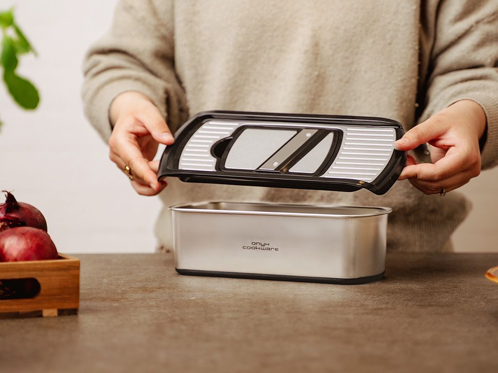 MULTIFUNKSJONELL GRØNNSAKSHAKKER - 4