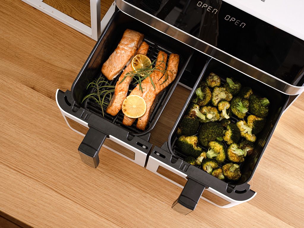 AIRFRYER - DUAL - KOMPLETT SETT - 13