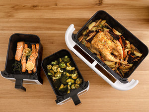 AIRFRYER - DUAL - KOMPLETT SETT - 14