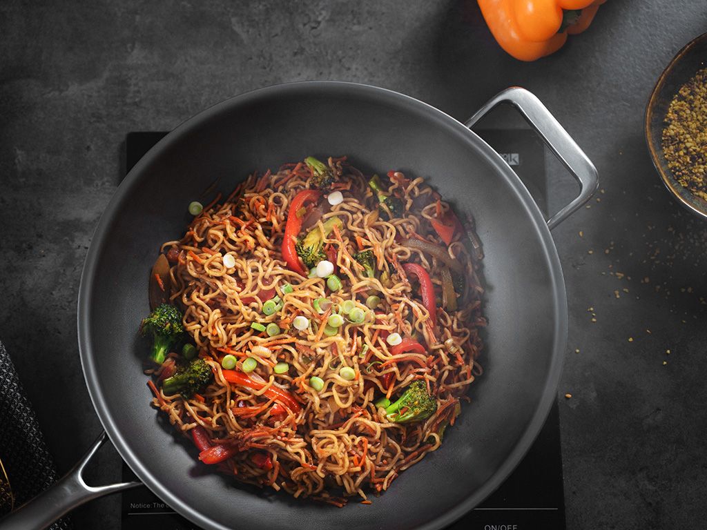 ZERO – NATURLIG NON-STICK WOKPANNE 30 CM - 5