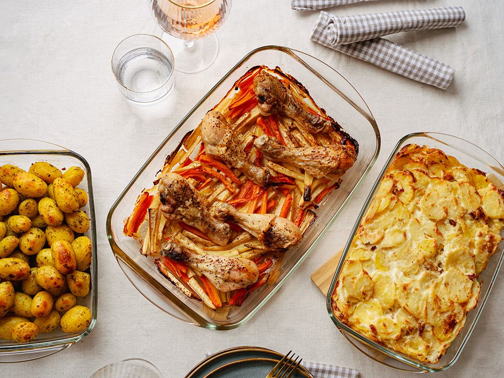 ILDFASTE GLASSFORMER SETT - 2