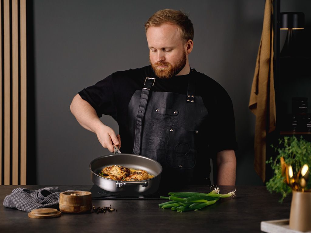 ZERO – NATURLIG NON-STICK KJØKKENSETT - 6-DELER - 15