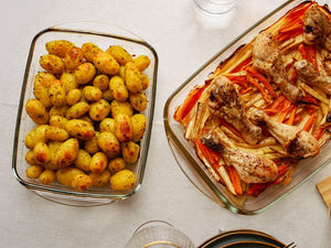 ILDFASTE GLASSFORMER SETT - 4