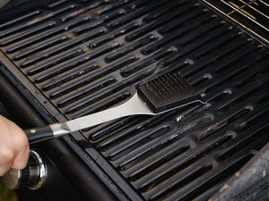 BBQ RENGJØRINGSBØRSTE I RUSTFRITT STÅL - 3