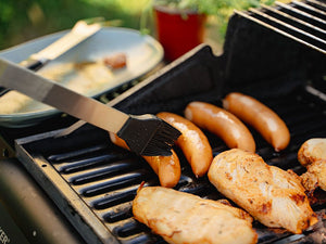 BBQ SILIKONPENSEL I RUSTFRITT STÅL - 4