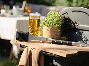 BBQ RENGJØRINGSBØRSTE I RUSTFRITT STÅL - 2