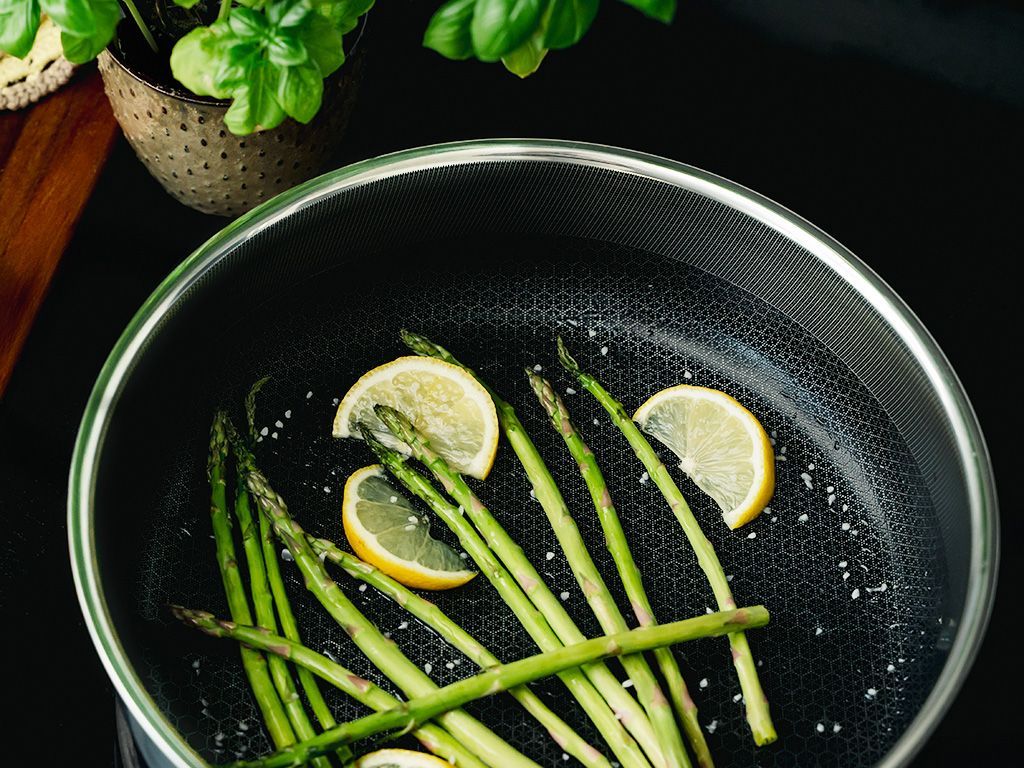 SAUTE PANNE MED AVTAGBART HÅNDTAK 26CM SETT - 5