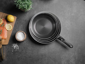 FRYING PAN WITH DETACHABLE HANDLE 30CM SET - 4