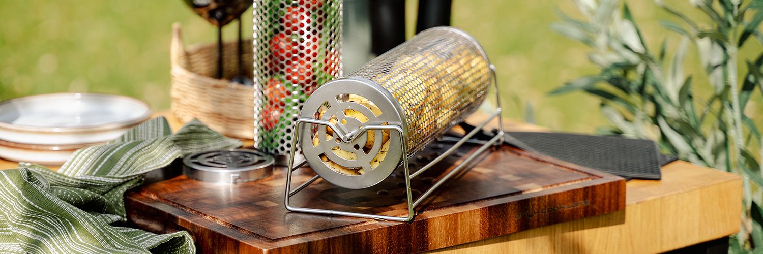 LITEN GRILLKURV SYLINDER – 4 STK