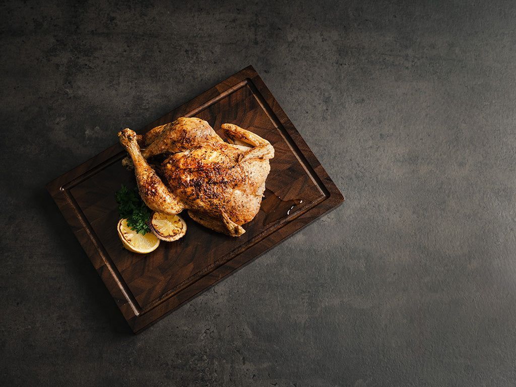 VALNØTTSKJÆREBRETT – ESSENTIAL SETT - 7