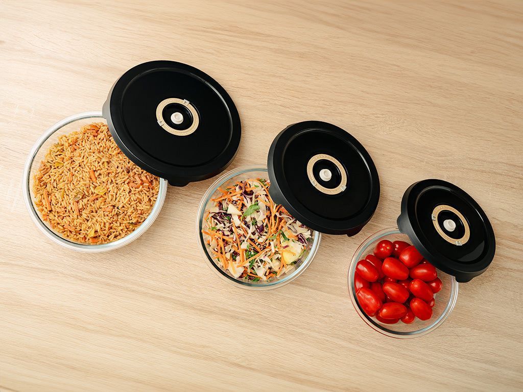 RUNDT VAKUUM GLASSBEHOLDER - UNIVERSAL SETT