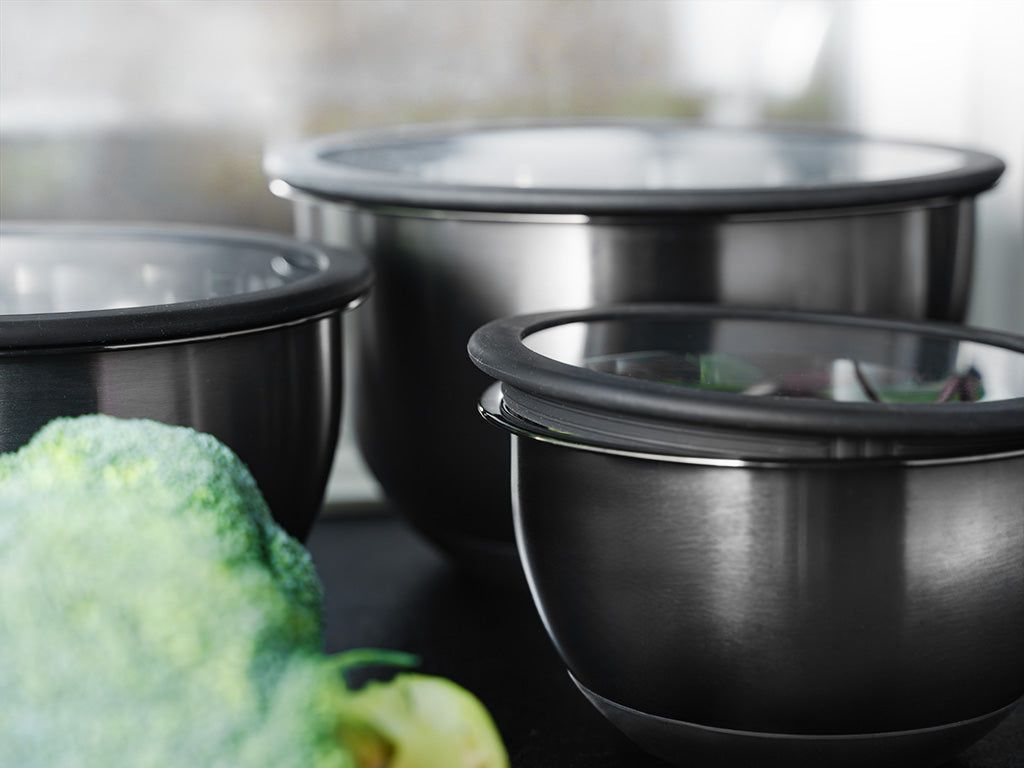 RUSTFRIE STÅL BOLLE 3-STYK - 3