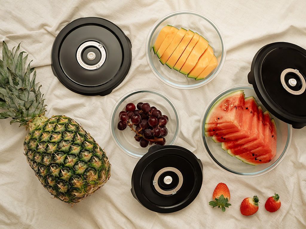 RUNDT VAKUUM GLASSBEHOLDER - UNIVERSAL SETT - 9