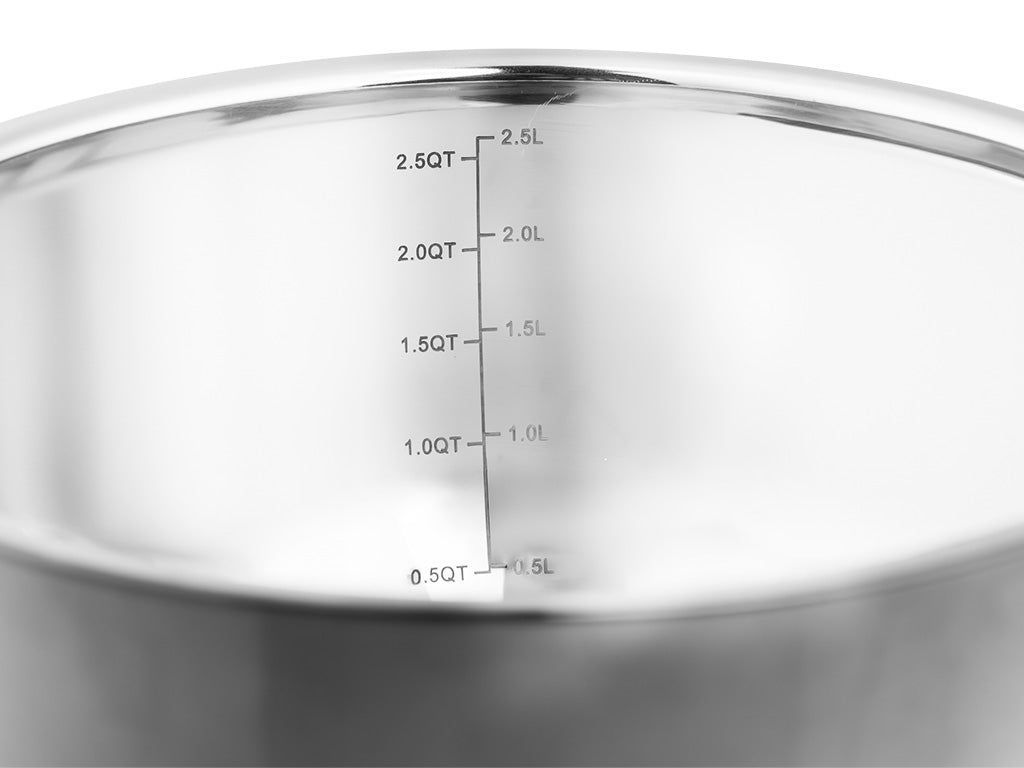 RUSTFRIE STÅL BOLLE – 3000ML - 3