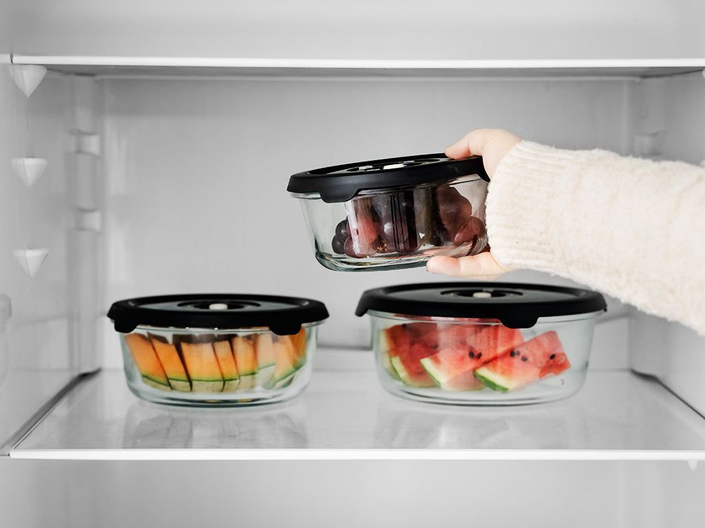 RUNDT VAKUUM GLASSBEHOLDER - UNIVERSAL SETT - 10