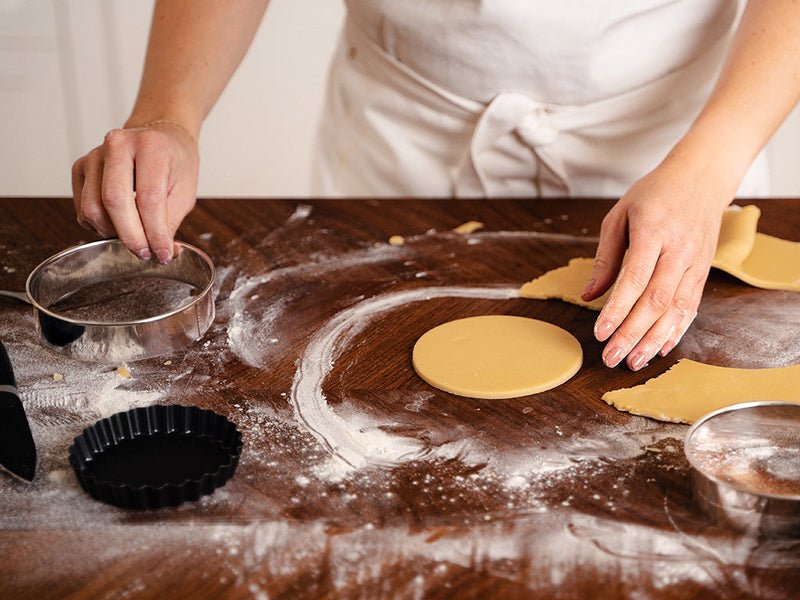 RUSTFRITT STÅL KAKESKJÆRERSETT