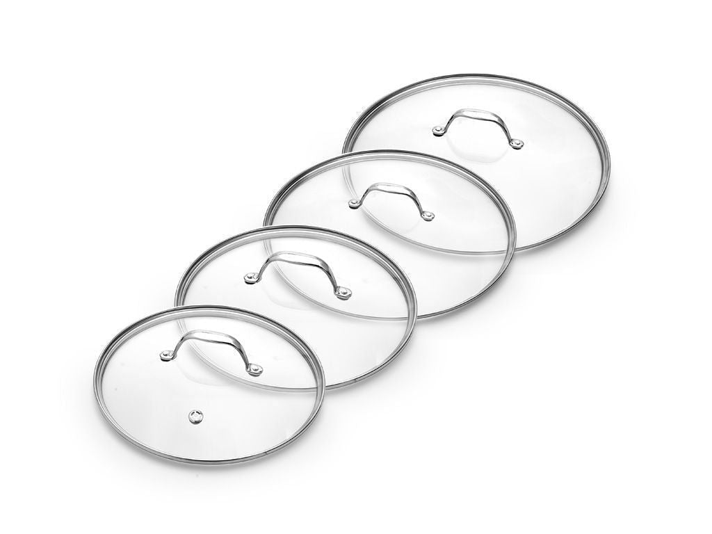 GLASSLOKKSETT 20/24/26/28 CM – 4 DELER - 1