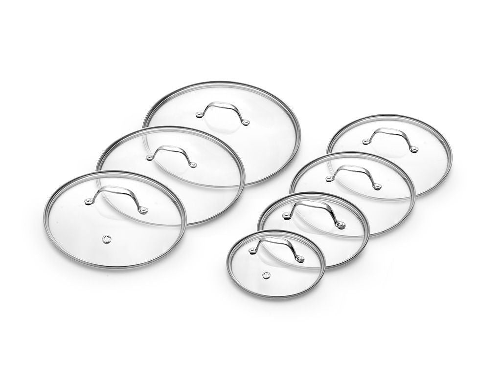 GLASSLOKKSETT 18/20/24/26/28/30/32 CM – 7 DELER - 1