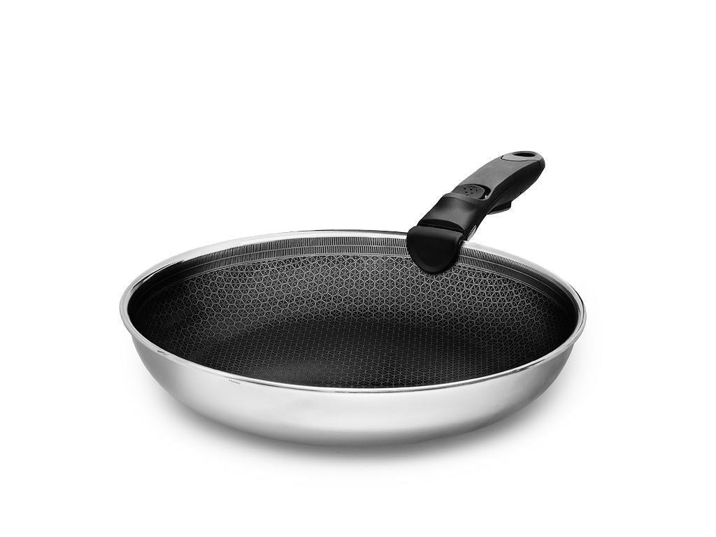 STEKEPANNE MED AVTAGBART HÅNDTAK 26CM SETT - 1